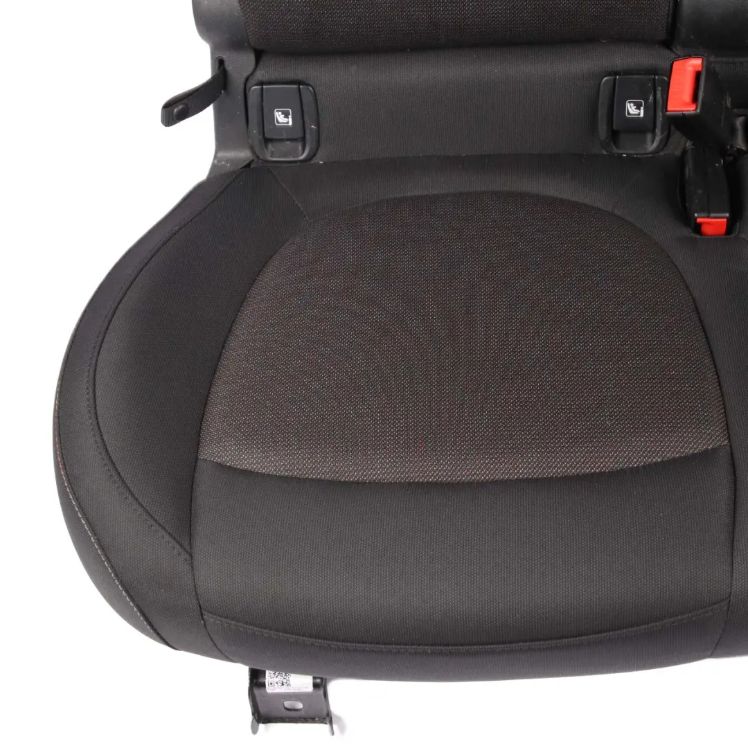 Rear Bench Mini F60 Left Right N/O/S Folding Seat Cloth Fabric Firework Black