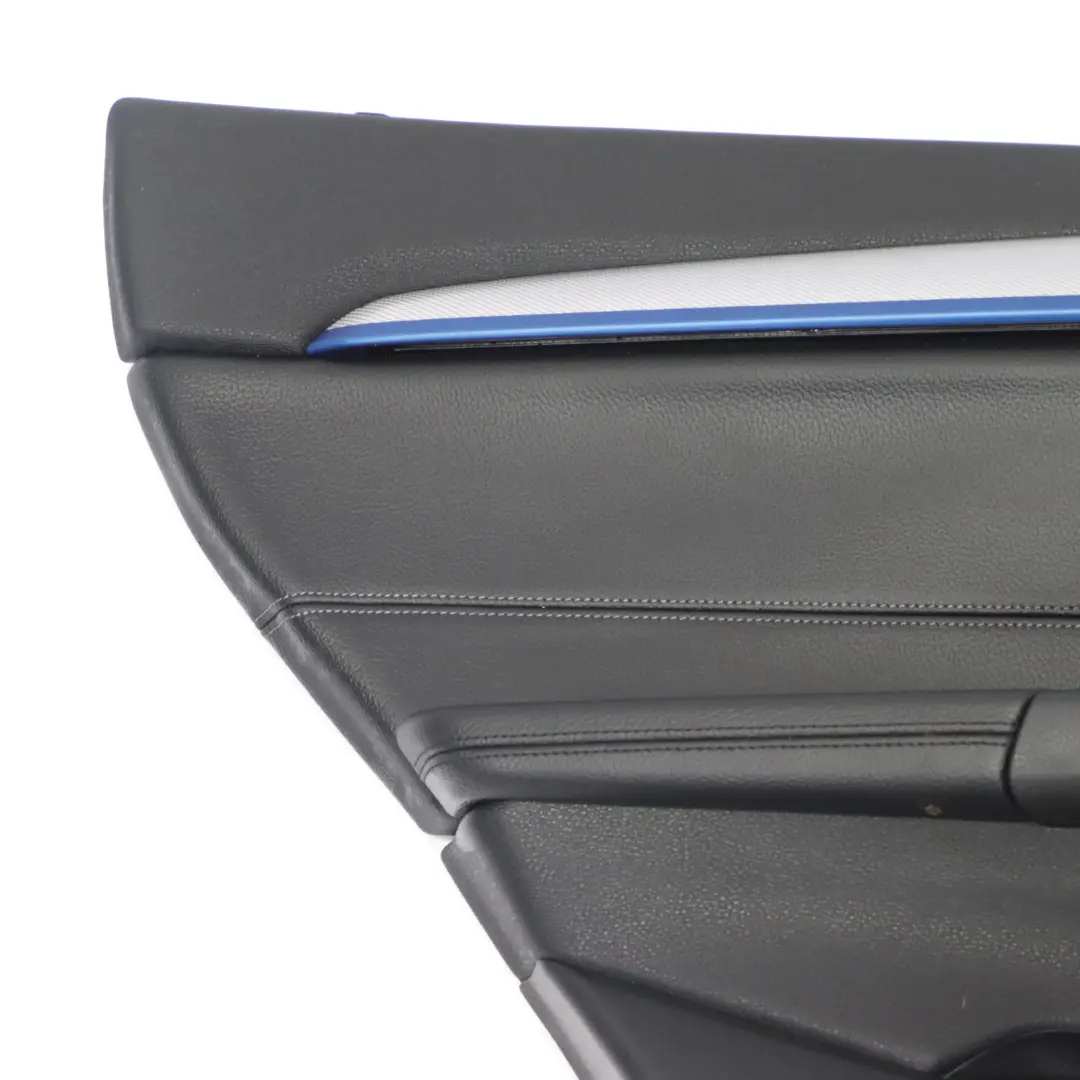 Door Card Panel BMW X1 F48 Rear Left N/S Panelling Trim Cover Black Leather