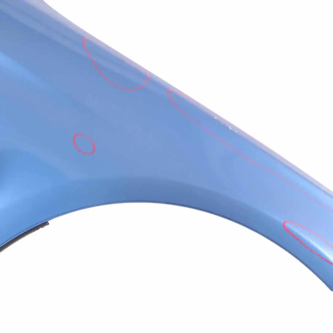 BMW F36 Front Right Wing Fender Side Panel O/S Estoril Blue Metallic - B45