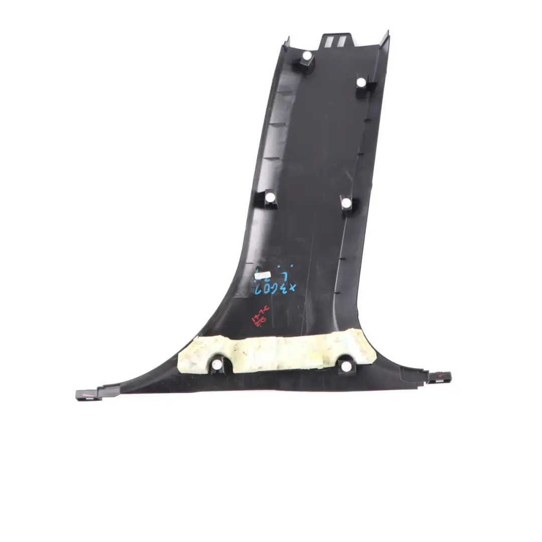 BMW X3 G01 Cover Trim Panel Pillar Lower B Column Left N/S Black 7396431