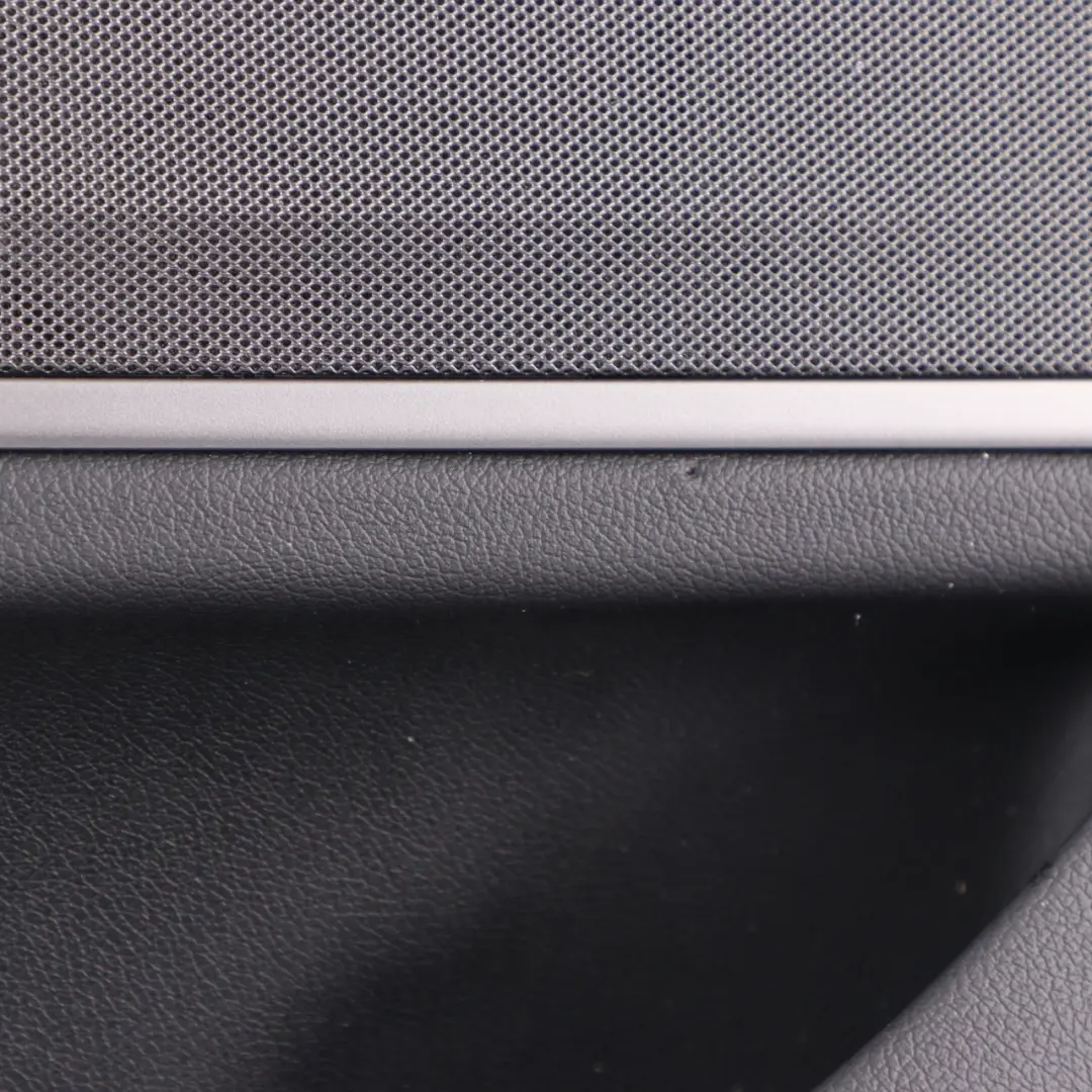 BMW G11 Door Card Front Left N/S Lining Trim Panel HiFi Leather Cognac Black