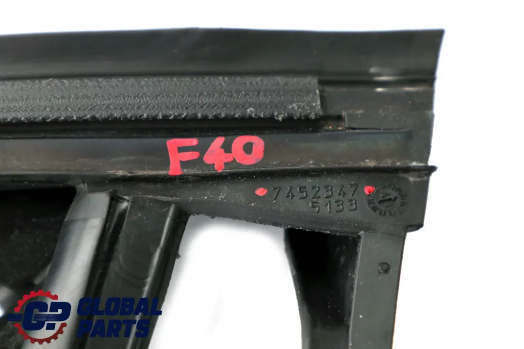 BMW F40 Door Window Guide Seal Gasket Rubber Left Front N/S 7452347