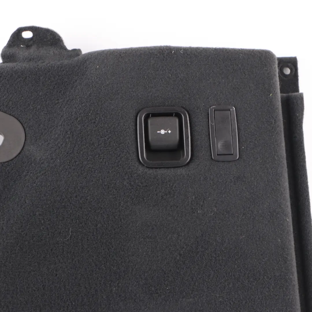 BMW X3 G01 Trunk Lateral Cover Boot Luggage Trim Panel Right O/S Black 7452460