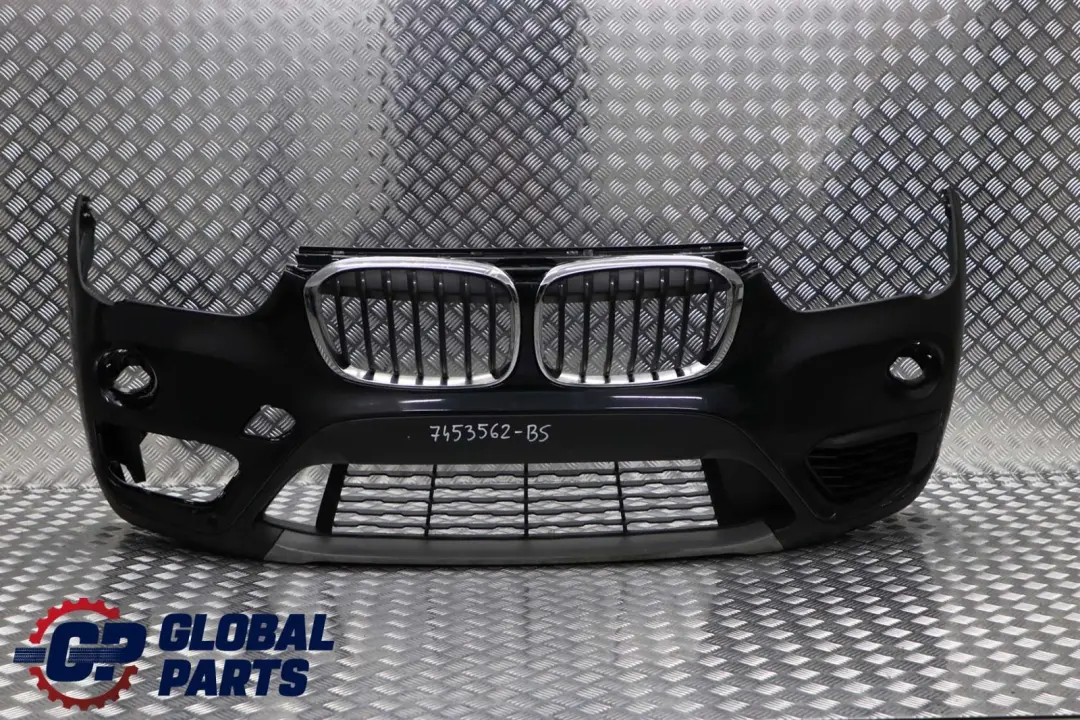 BMW X1 Series F48 Front Bumper Trim Panel Black Sapphire Metallic - 475