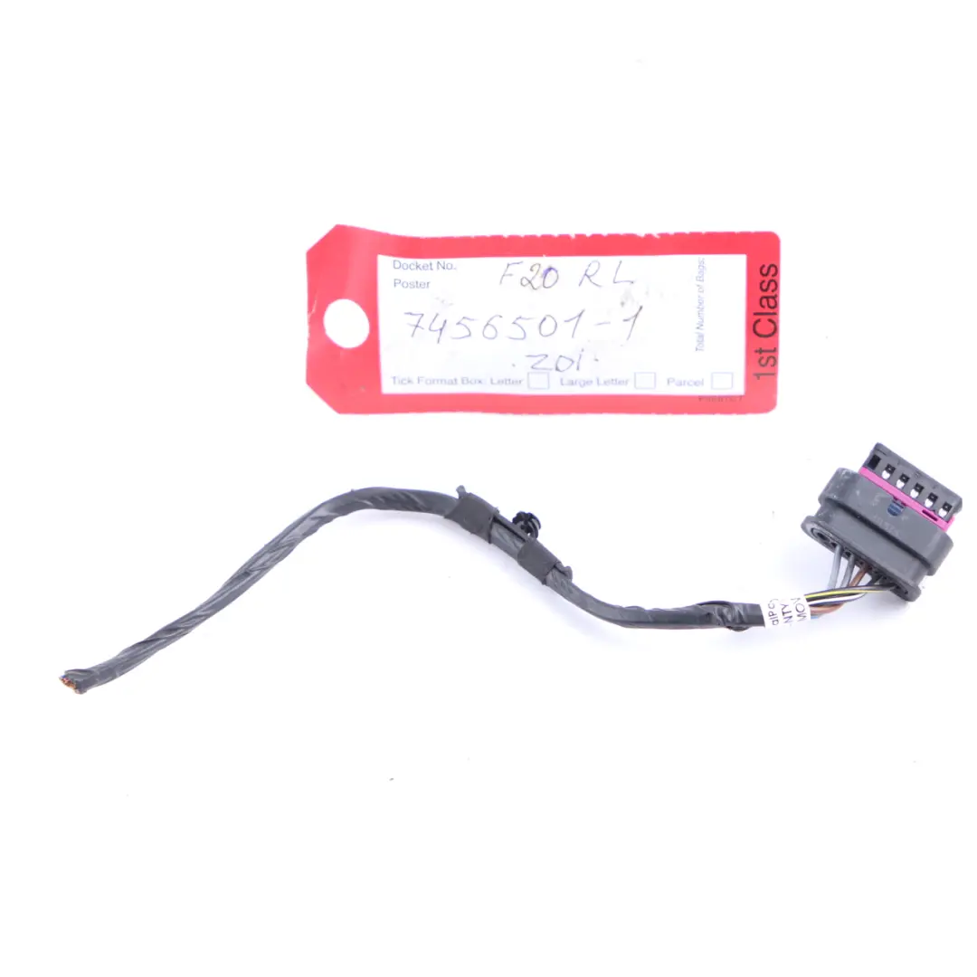 BMW F20 F21 LCI Rear Light Side Panel Lamp Left N/S Plug Socket Wiring 7456501