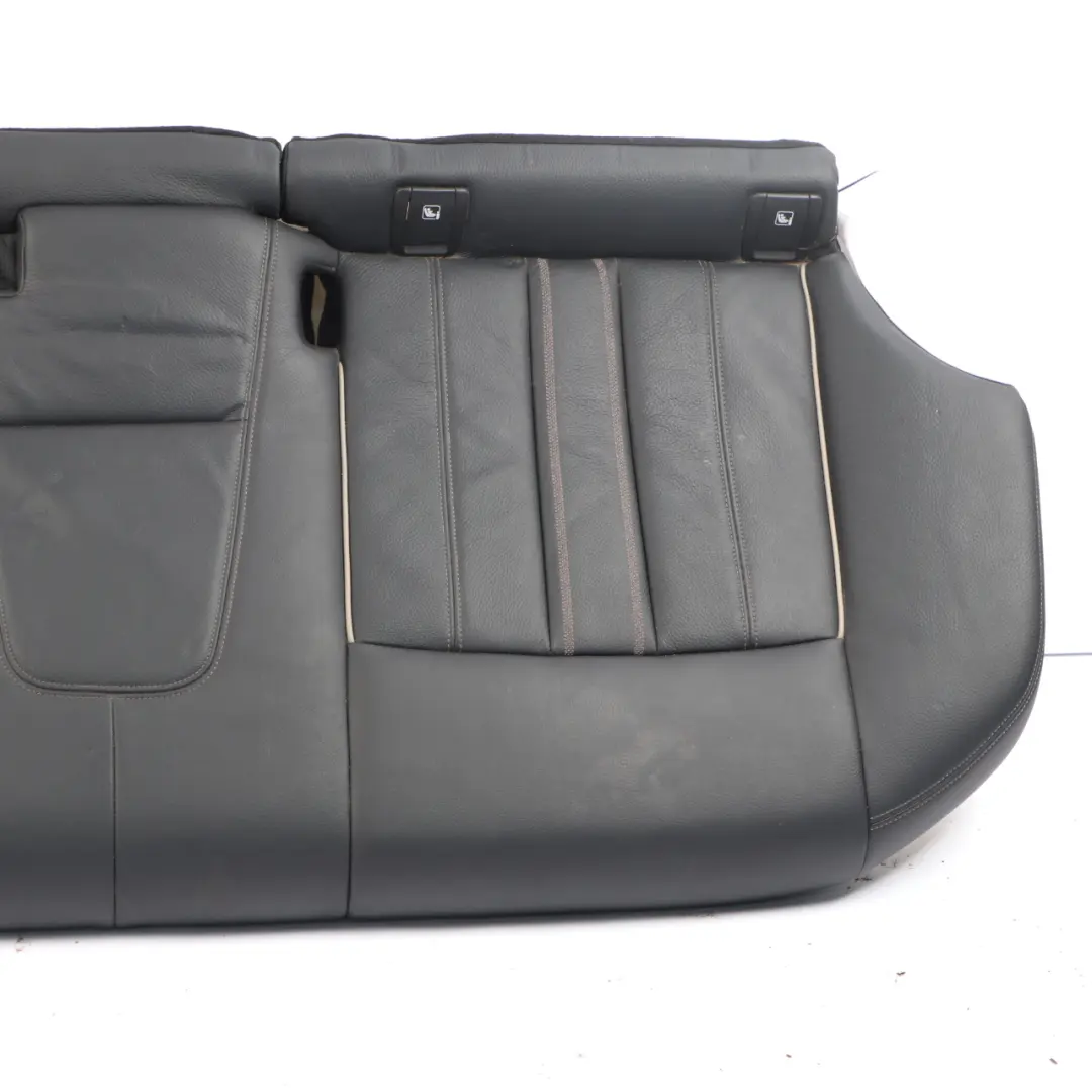 Seat Bench Rear BMW G30 Base Couch Cover Leather Dakota Black Exclusive Seam