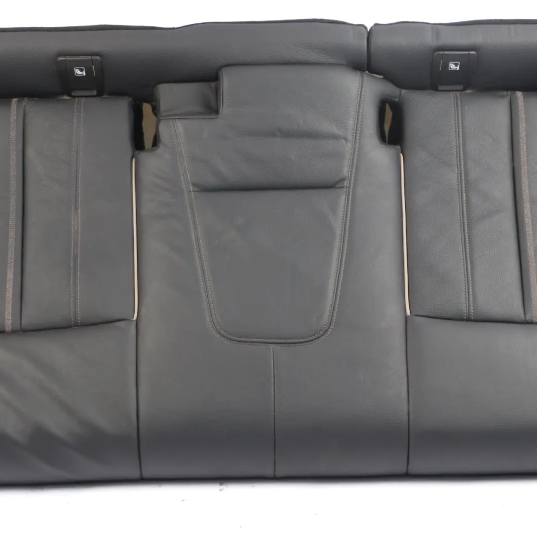 Seat Bench Rear BMW G30 Base Couch Cover Leather Dakota Black Exclusive Seam