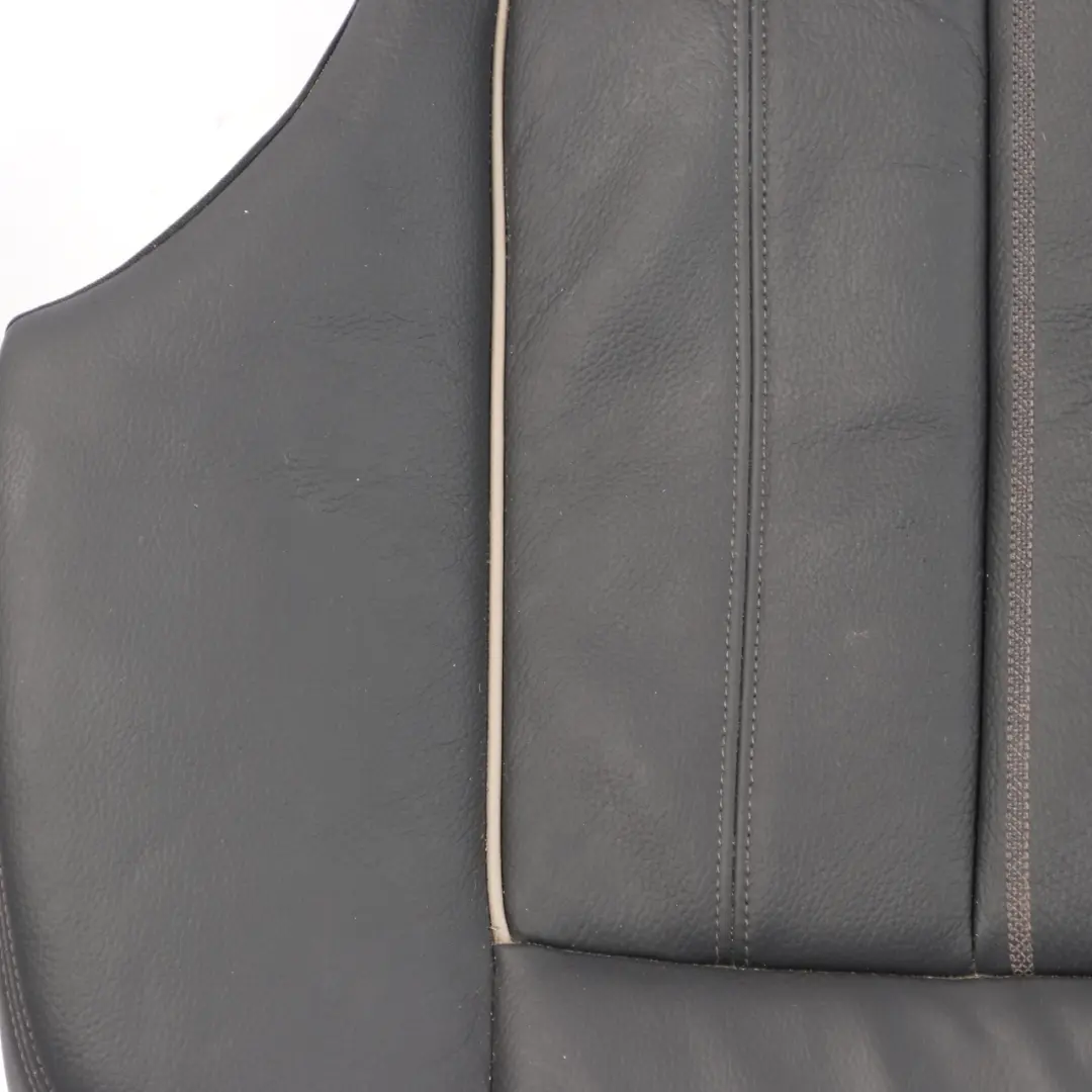 Seat Bench Rear BMW G30 Base Couch Cover Leather Dakota Black Exclusive Seam