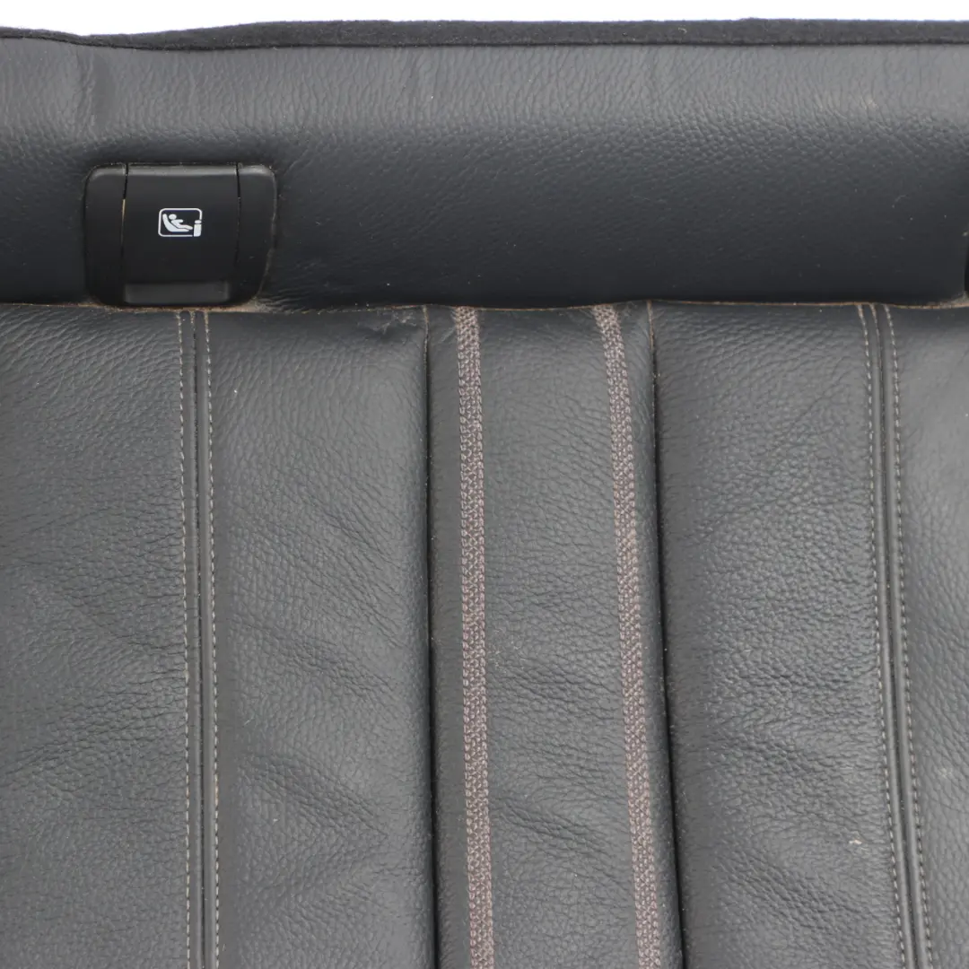 Seat Bench Rear BMW G30 Base Couch Cover Leather Dakota Black Exclusive Seam