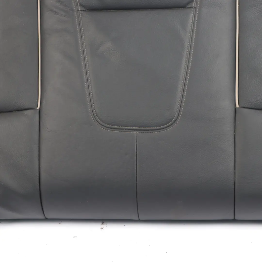 Seat Bench Rear BMW G30 Base Couch Cover Leather Dakota Black Exclusive Seam