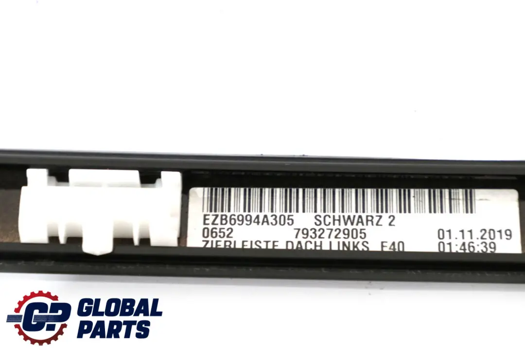 BMW 1 er F40 Zierleiste Dachreling Links Schwarz 2 Black 668 7461829