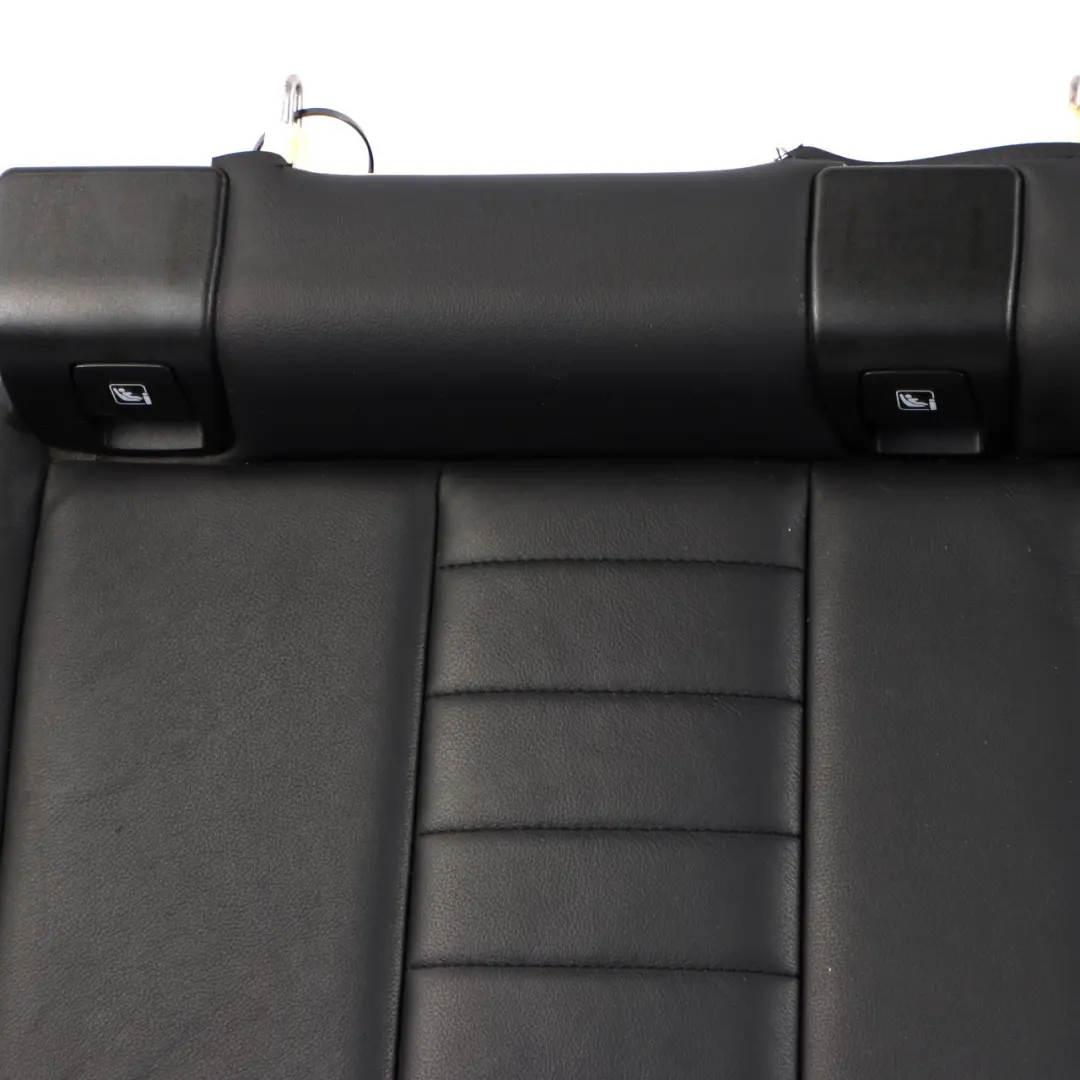 BMW X3 G01 Seat Bench Rear Couch Sofa Covering Black Leather Vernasca