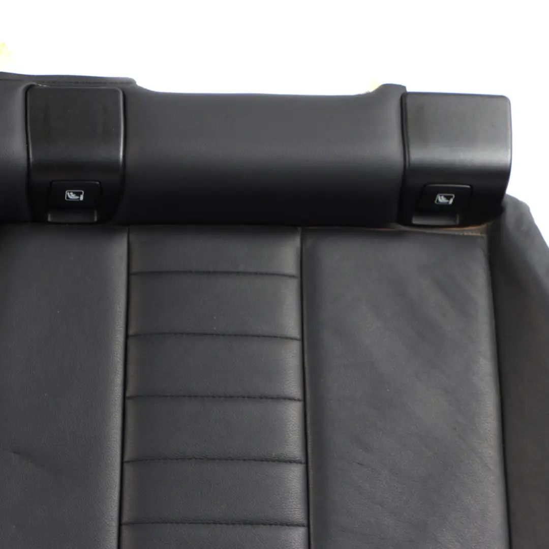 BMW X3 G01 Seat Bench Rear Couch Sofa Covering Black Leather Vernasca