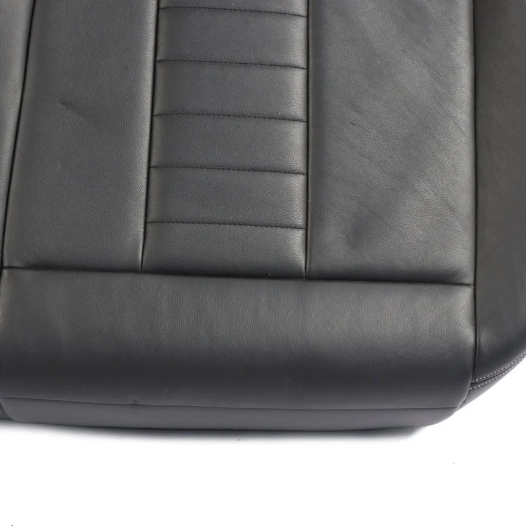 BMW X3 G01 Seat Bench Rear Couch Sofa Covering Black Leather Vernasca