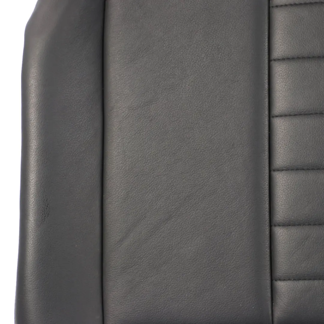 BMW X3 G01 Seat Bench Rear Couch Sofa Covering Black Leather Vernasca