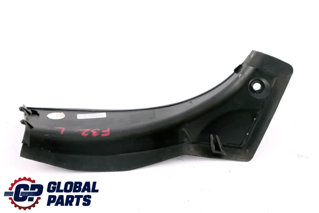 BMW F32 F82 M4 Gutter Strip Trim Drip Rail Izquierda Negro 7474487