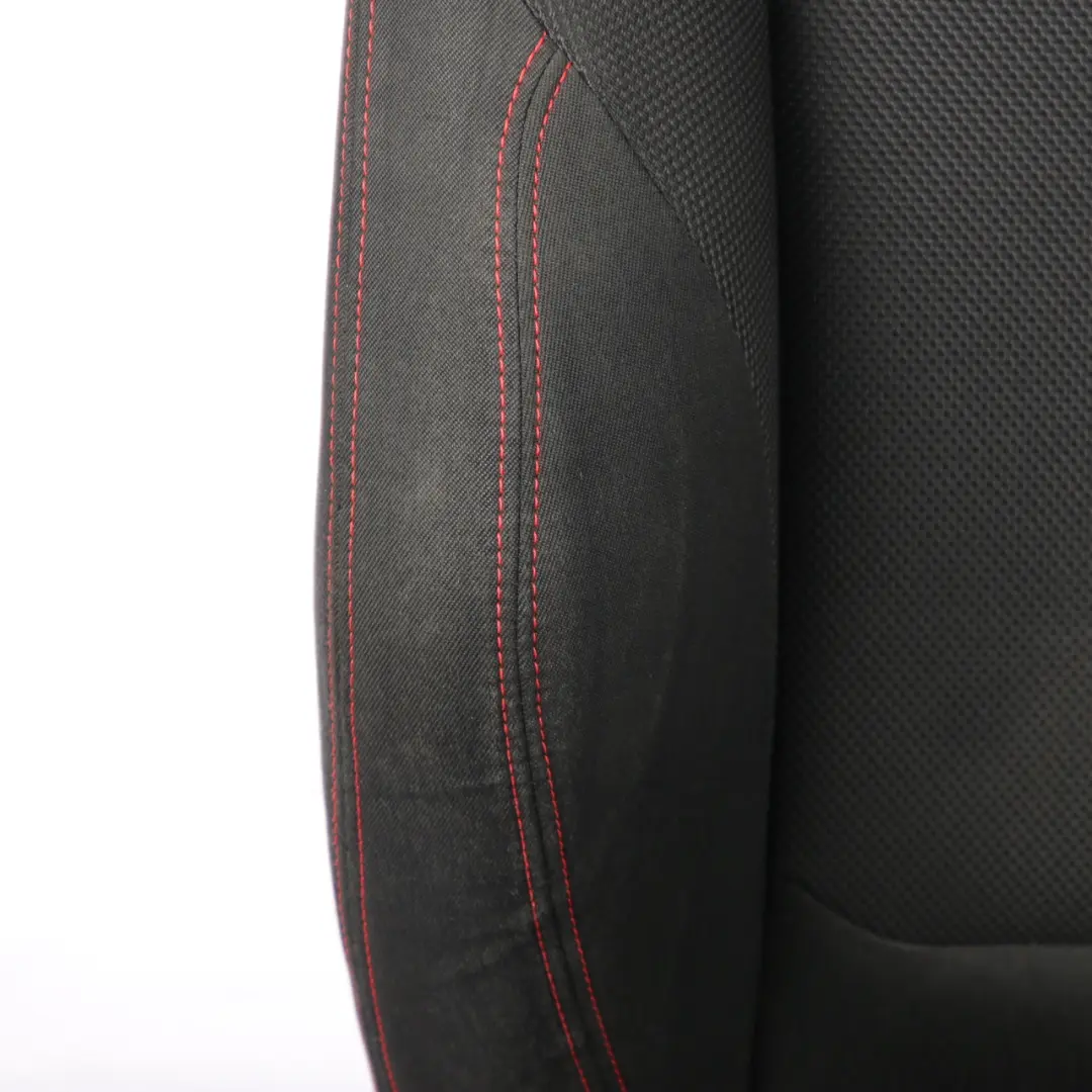 Sport Seats BMW F20 LCI Cloth Front Rear Seat Set Fabric Track Anthracite Red