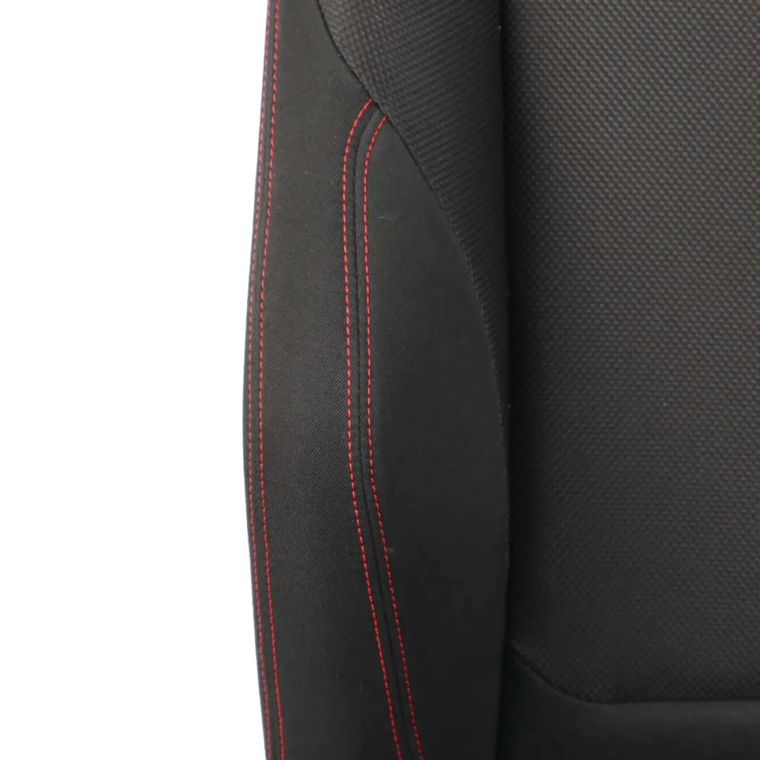 BMW F21 LCI Sport Cloth Fabric Anthracite Red Front Left N/S Seat