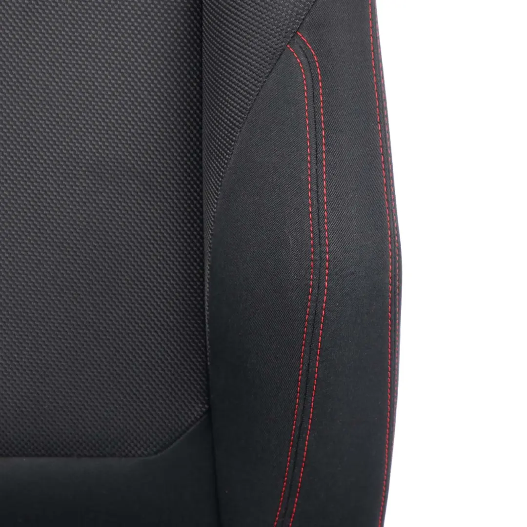 BMW F21 LCI Sport Cloth Fabric Anthracite Red Front Left N/S Seat