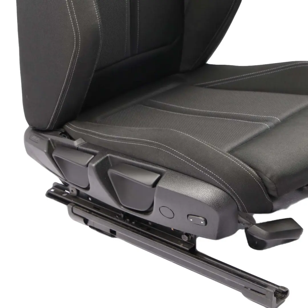 BMW F20 LCI Asiento Sport Tela Esquina Gris Antracita Delantero Derecho