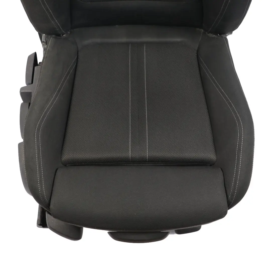 BMW F30 F31 LCI Seat Sport Cloth Fabric Corner Anthracite Grey Front Right O/S