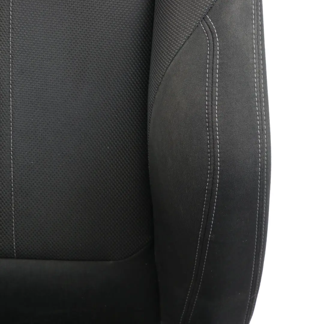 BMW F30 F31 LCI Seat Sport Cloth Fabric Corner Anthracite Grey Front Right O/S