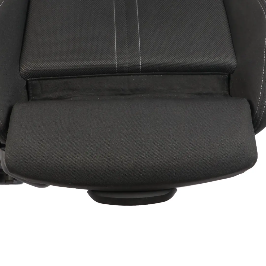 BMW F30 F31 LCI Seat Sport Cloth Fabric Corner Anthracite Grey Front Right O/S