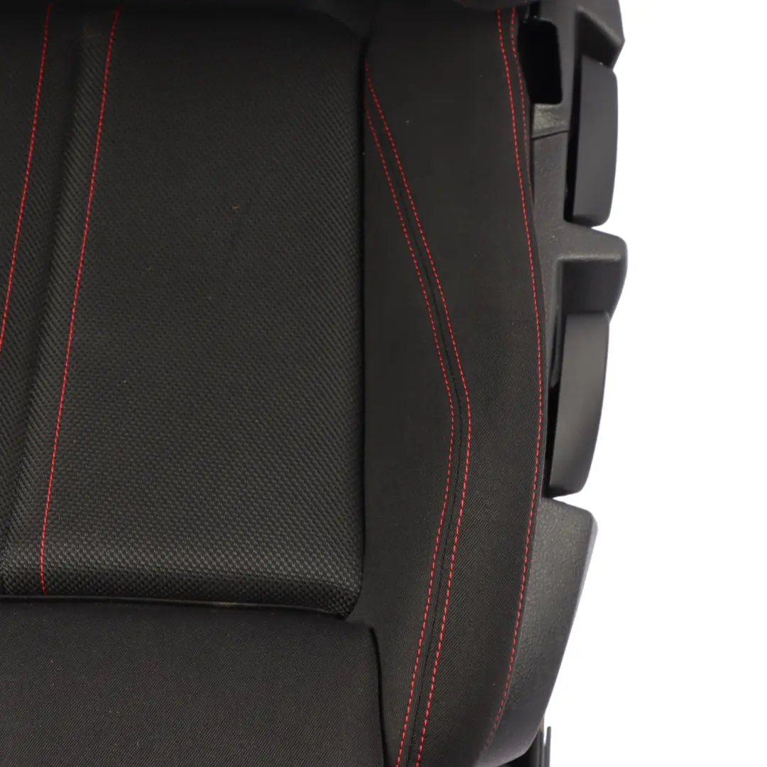 BMW F20 LCI Front Seat Left N/S Sport Heated Cloth Fabric Anthracite Red