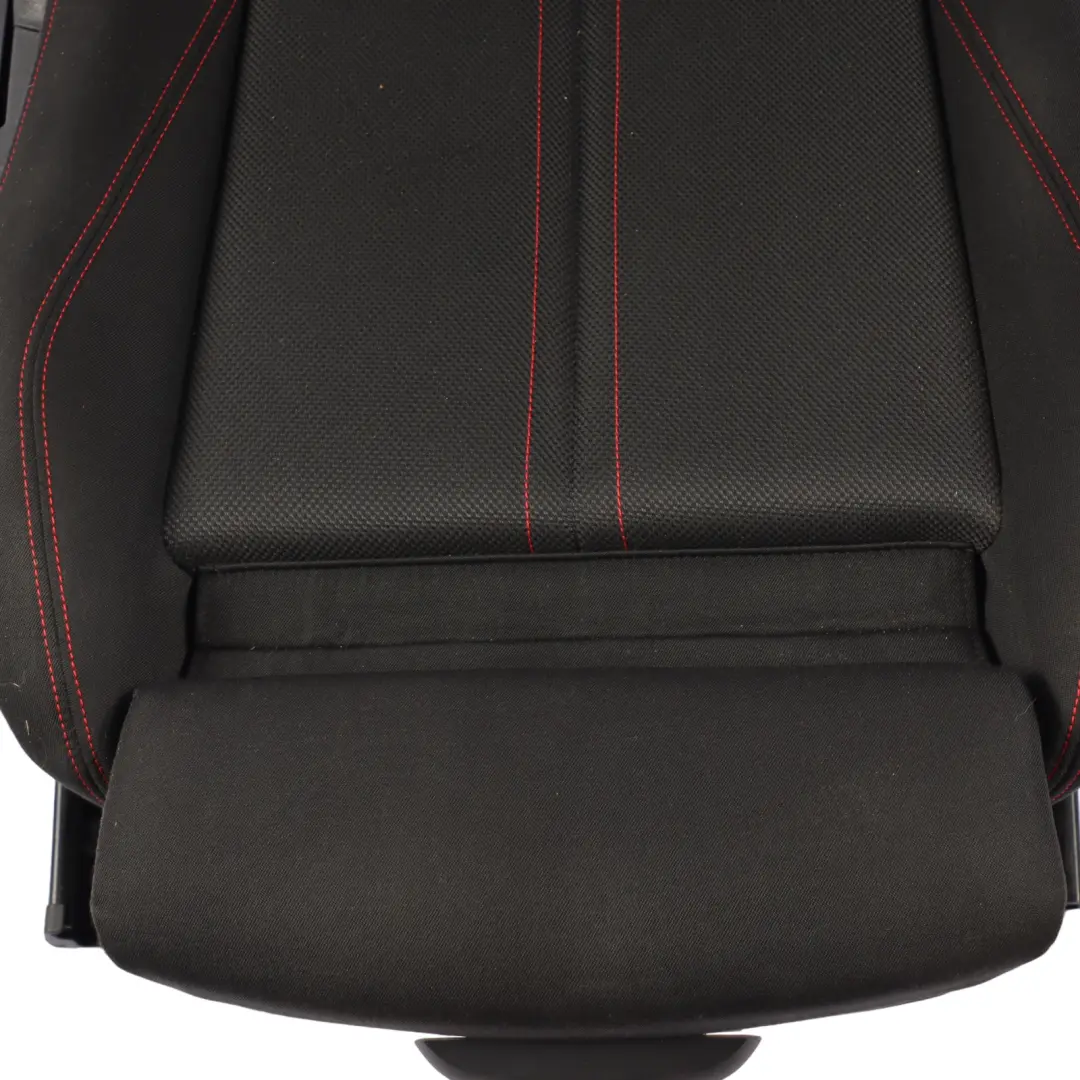 BMW F20 LCI Front Seat Right O/S Sport Heated Cloth Fabric Anthracite Red