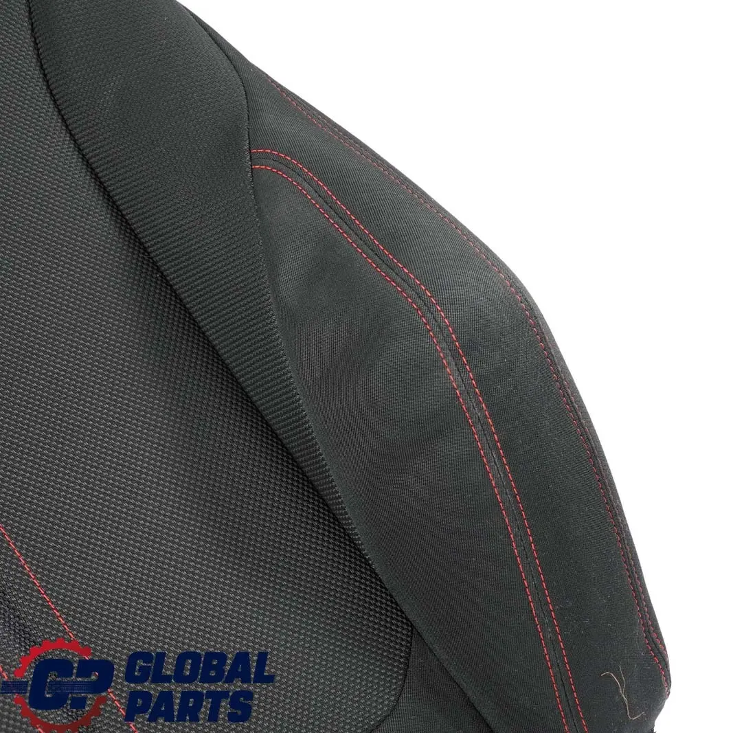 BMW F20 F30 LCI Front Right Sport Seat O/S Backrest Cover Cloth Anthracite Red