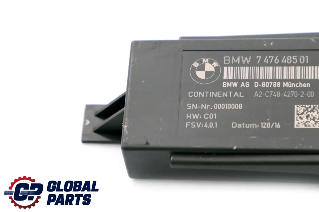 BMW F10 F11 F20 F21 F30 F31 Front Seat Heating Control Module ECU 7476485