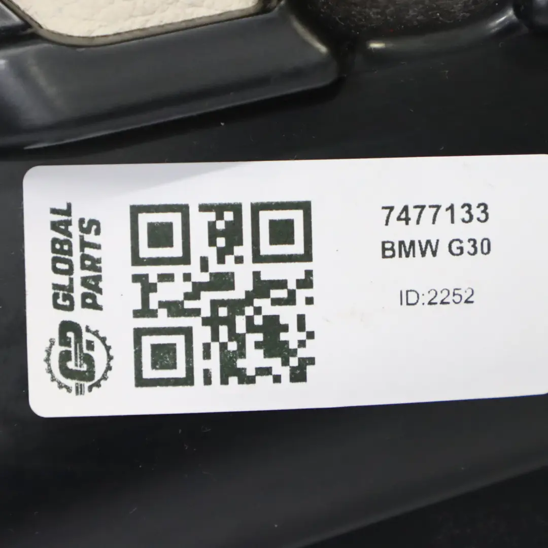 Tarjeta de puerta BMW G30 G31 Trasero Izquierdo Puerta Cuero Blanco 7477133