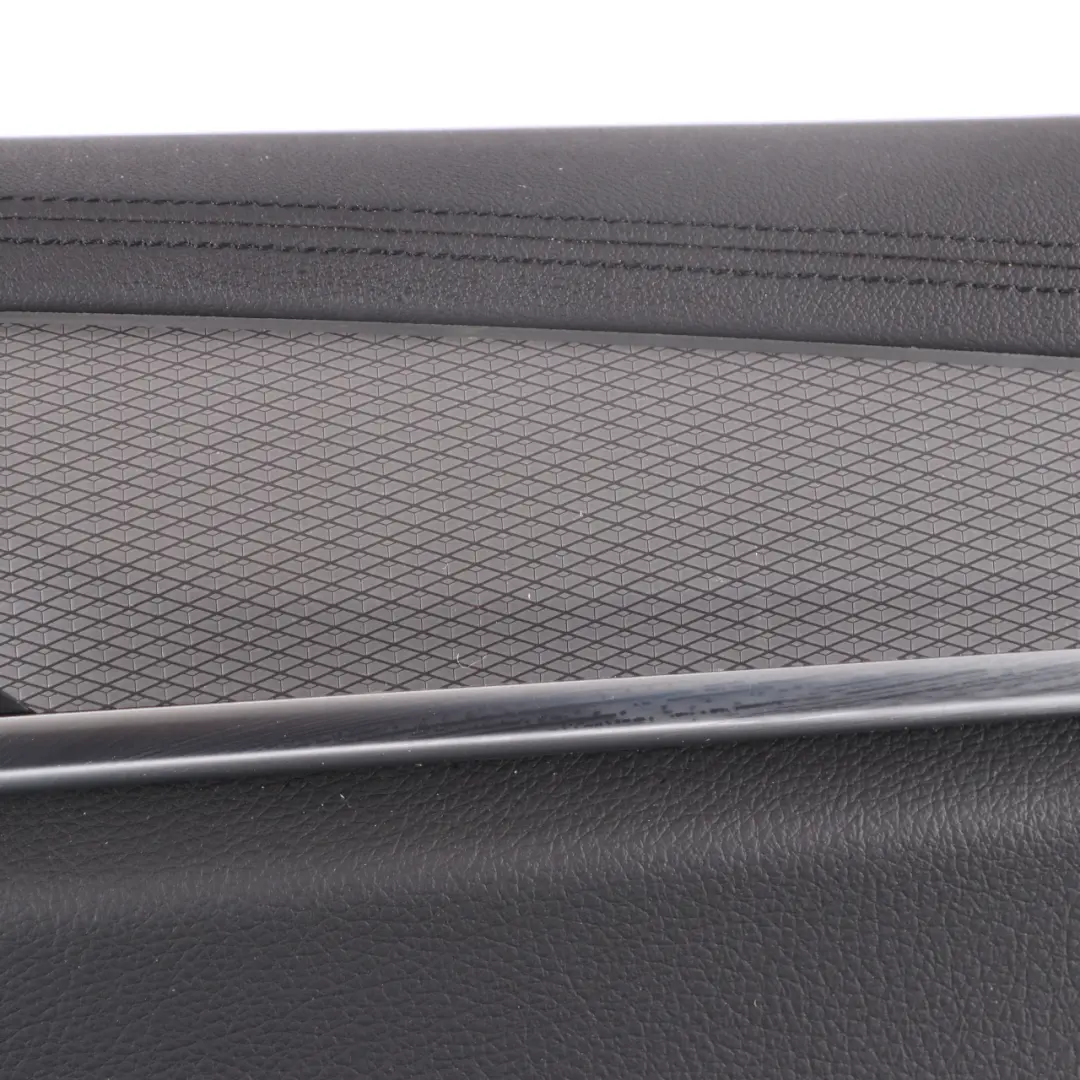 Door Card BMW G30 Rear Right O/S Door Lining Trim Leather Dakota Black