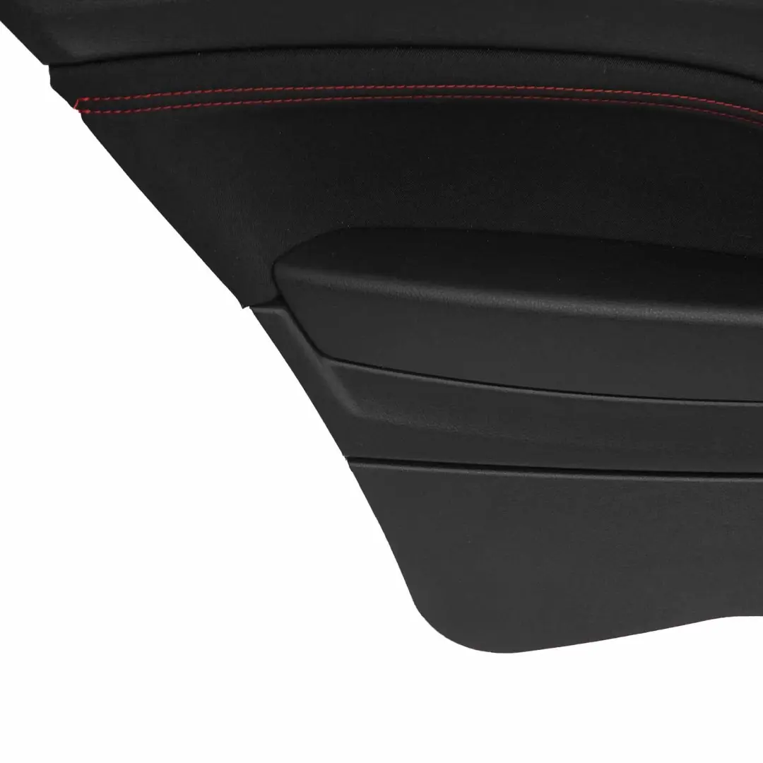 BMW F22 LCI Lateral Trim Panel Rear Left N/S Trim Cover Cloth Anthracite Red