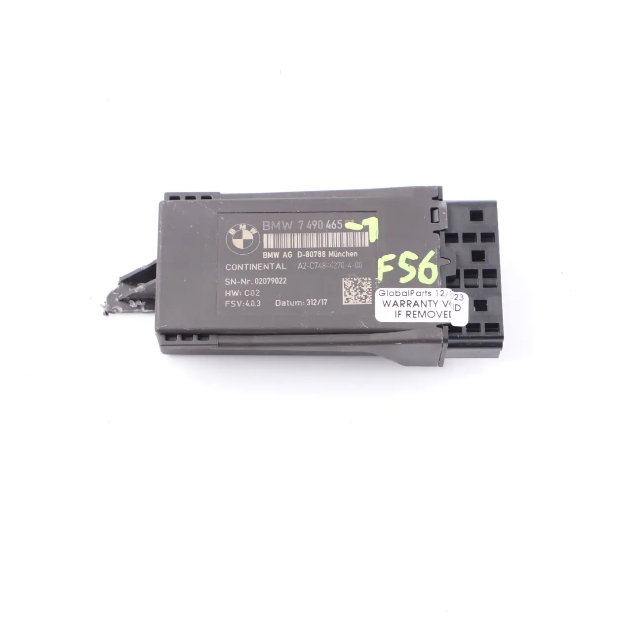 BMW F10 F20 F30 F31 Mini F55 F56 Moduł Sterownik Fotela Przód ECU 7490465