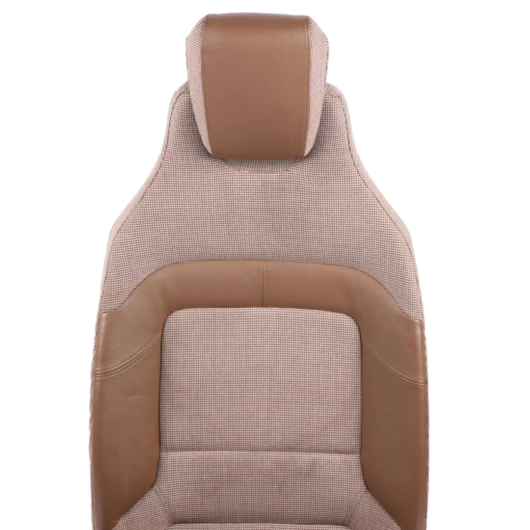 Front Seat BMW i3 I01 Right O/S Heated Wool Genuine Leather Solaric Brown