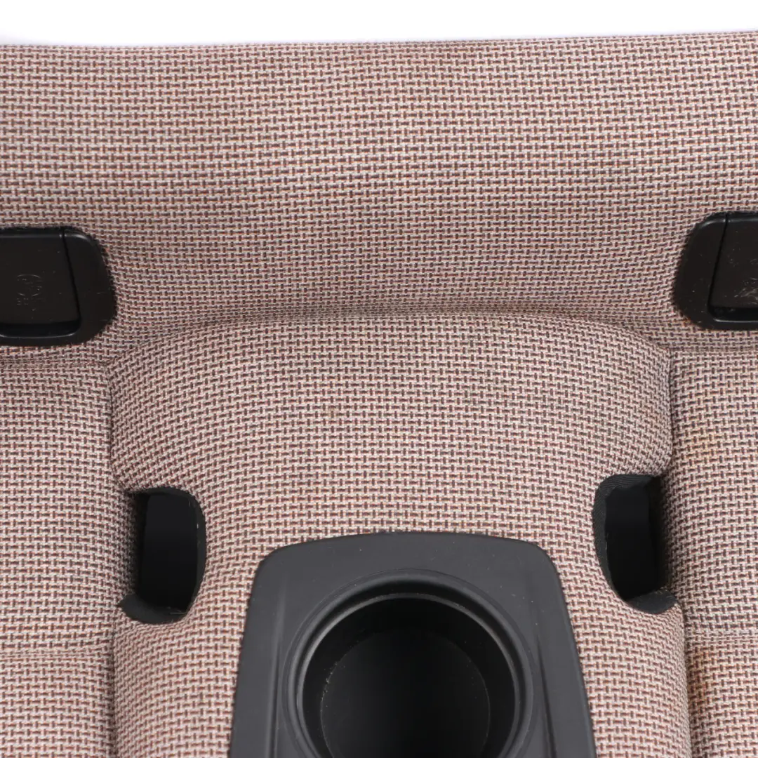 BMW i3 I01 Rear Seat Cover Bench Couch Panel Wool Cloth Leather Solaric Brown