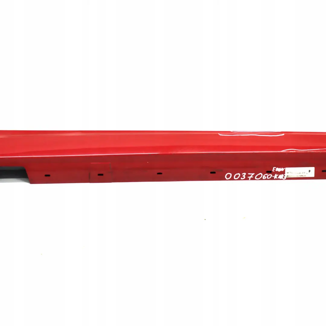 BMW 3 Series E90 E91 LCI 3 Sill Strip Side Skirt Right O/S Karmesinrot Red A61