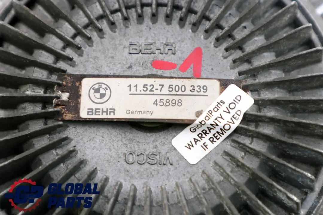 BMW X5 E38 E53 4.4i M62 Clutch Radiator Fan VISCO 7500339