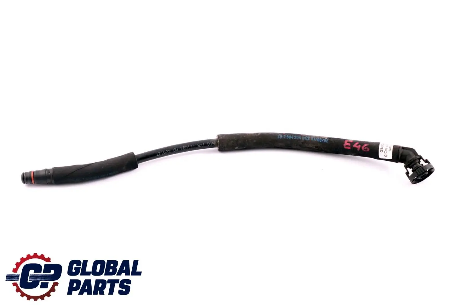 BMW 3 Series E46 Fuel Tank Breather Line Pipe Hose 7504304