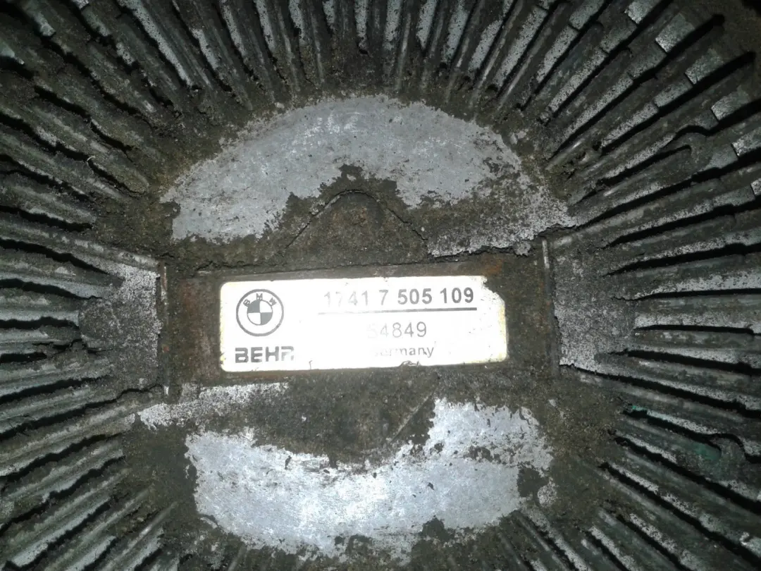 FAN COUPLING WITH FAN 7505109 BMW 7 X5 SERIES 1 E53 E65 E66 E67 - SKU 7505109-1 - Part number 17417505109