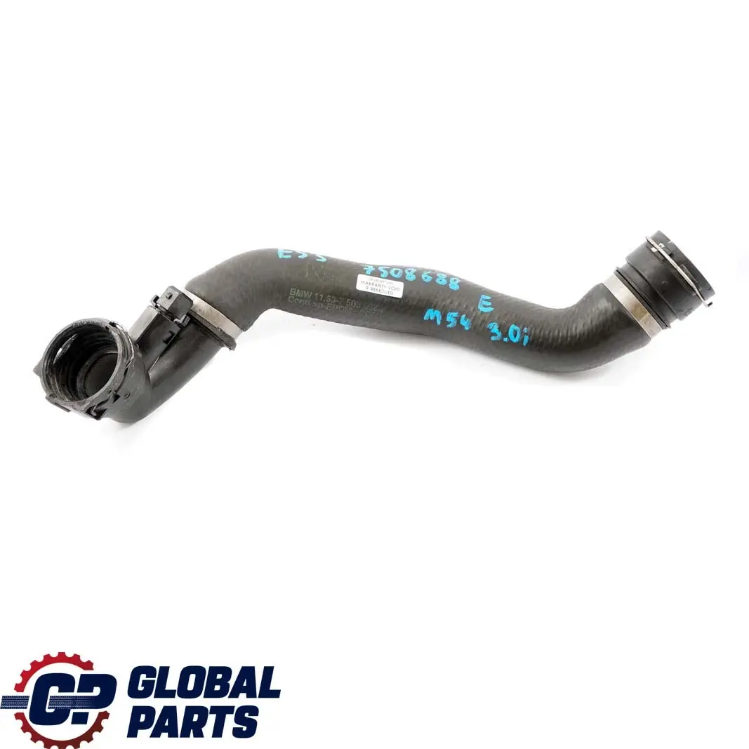 BMW X5 E53 3.0i M54 Tubo flexible De agua 7508688