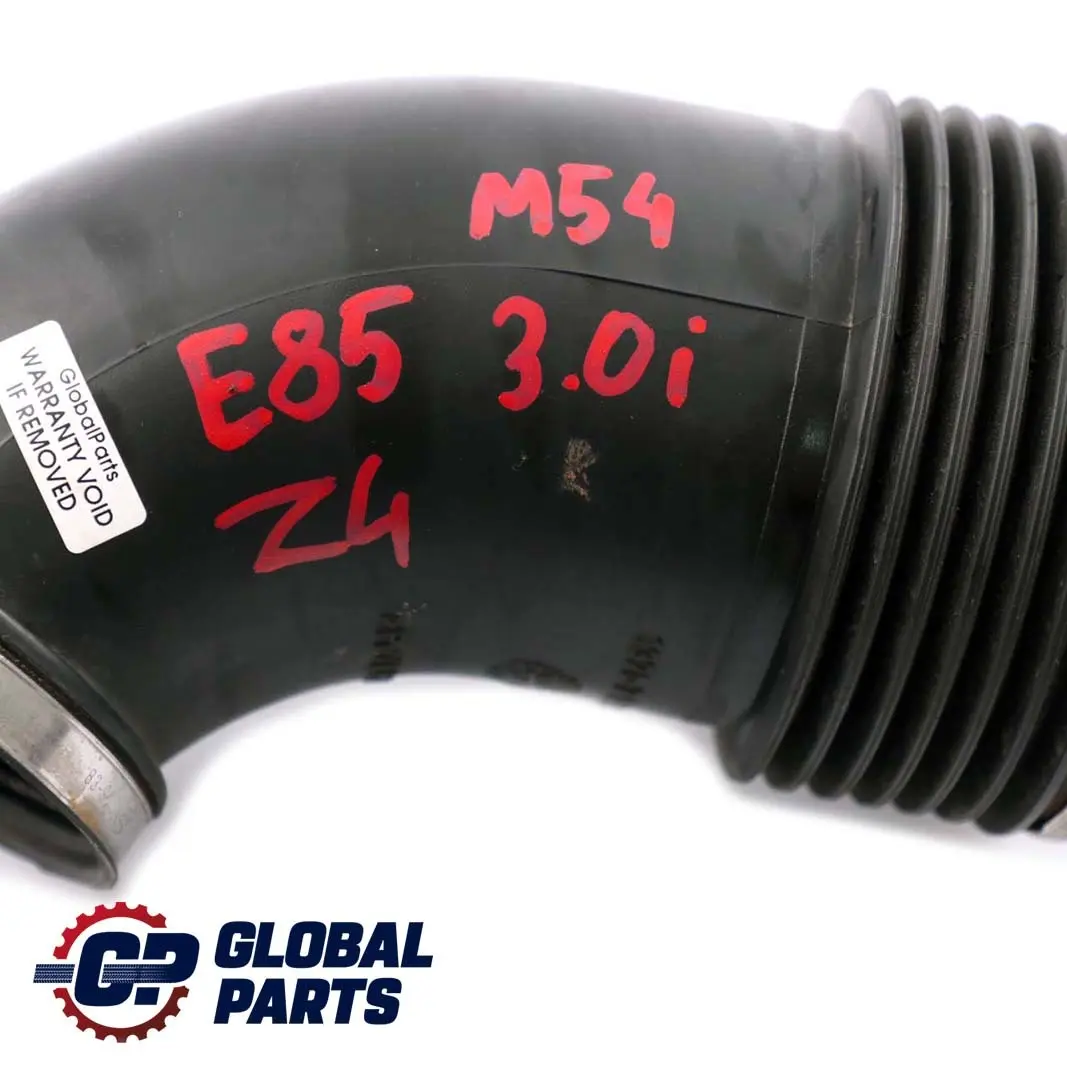 BMW Z4 E85 3.0i M54 Roadster Admisión Bota de goma Sensor masa de aire 7514874