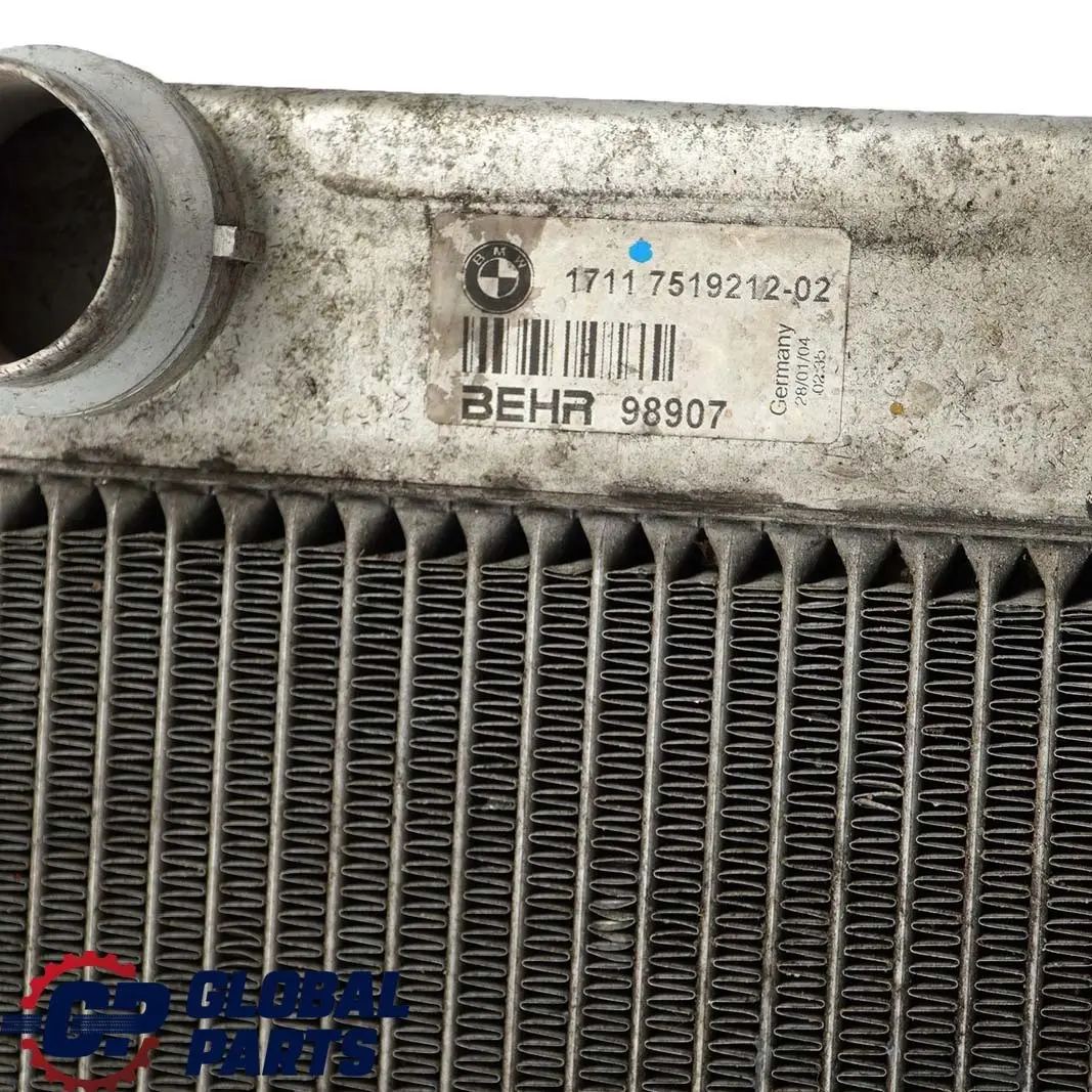 BMW E60 E61 LCI M54 Radiador De refrigeracion del motor Behr 7519212