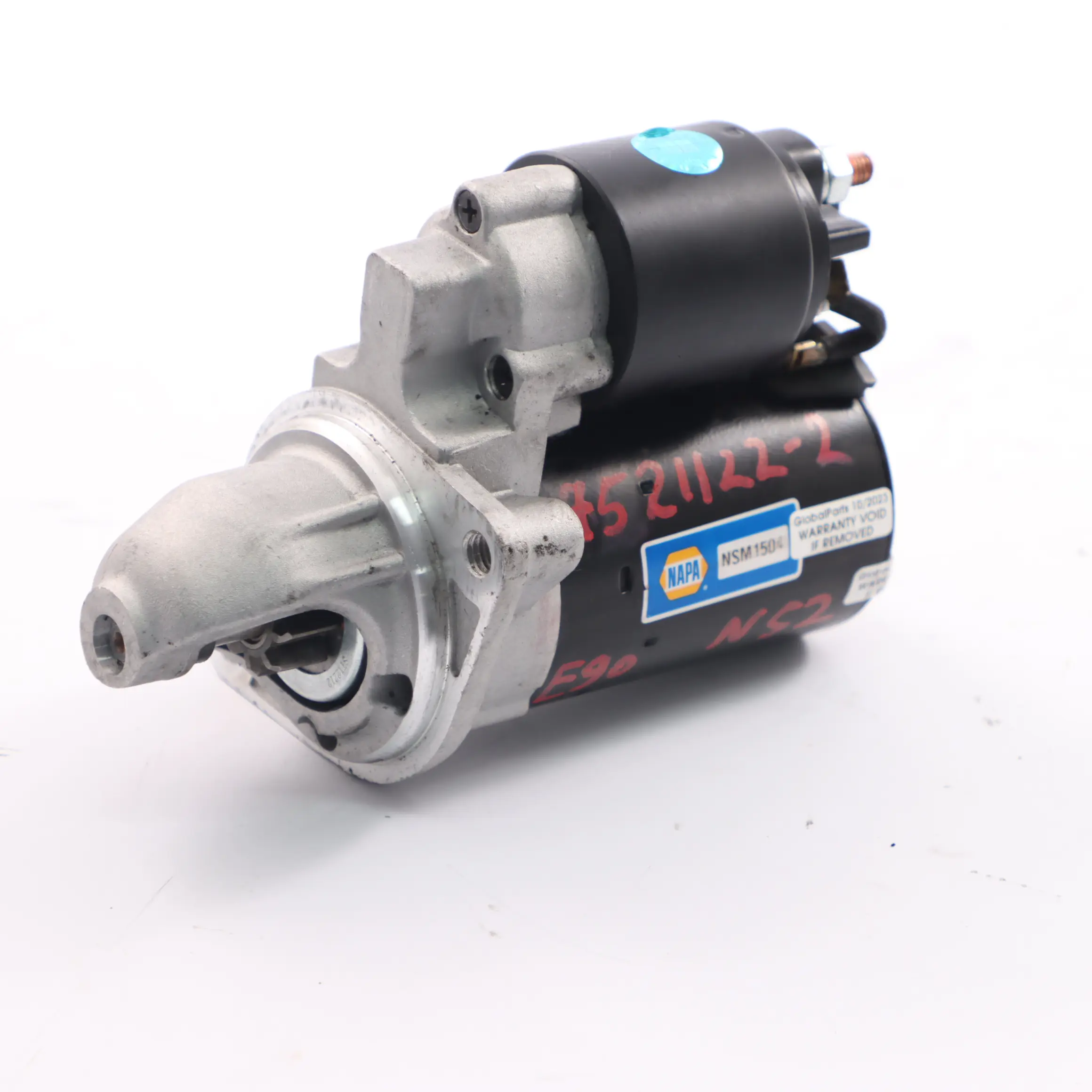 BMW E60 E70 E87 E90 F10 F20 F30 N52 N53 Motor arranque motor gasolina NSM1504