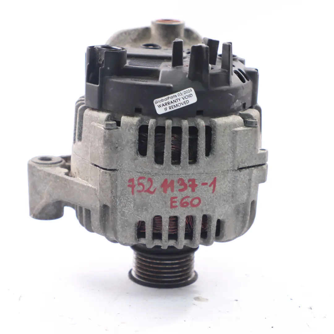 BMW X3 E83 E46 E60 E61 E65 M54 Alternador Generador 150A 7521137