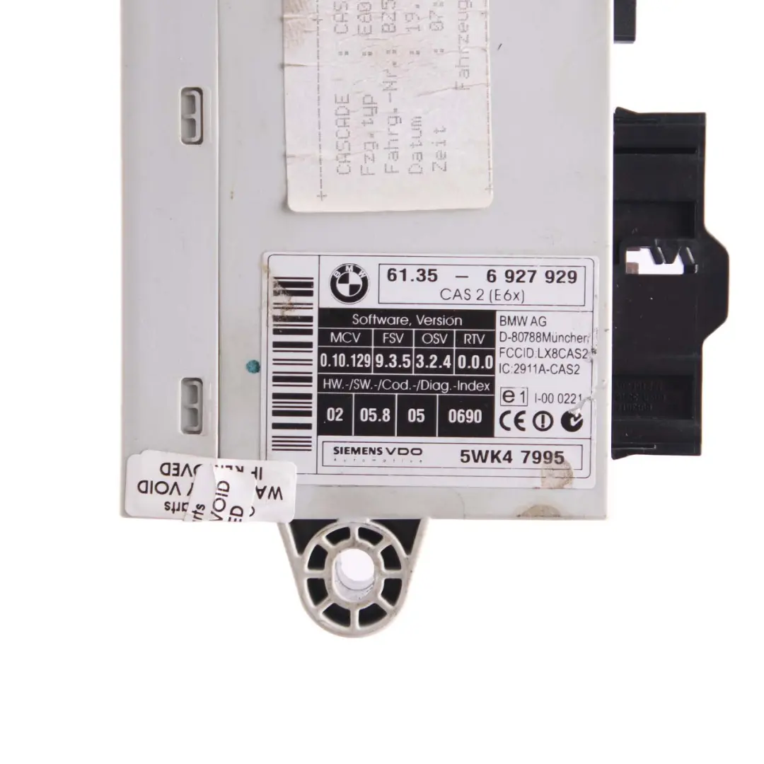 BMW E60 525i M54 192HP ECU Kit Engine Control Unit DME 7527072 CAS2 Key Manual