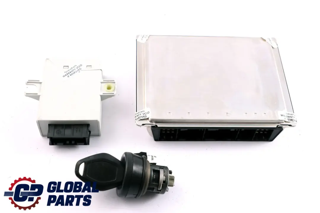 BMW X3 er E83 2.5i M54 192PS ECU Steuergerät 7543157 DME EWS3 + Schlüssel