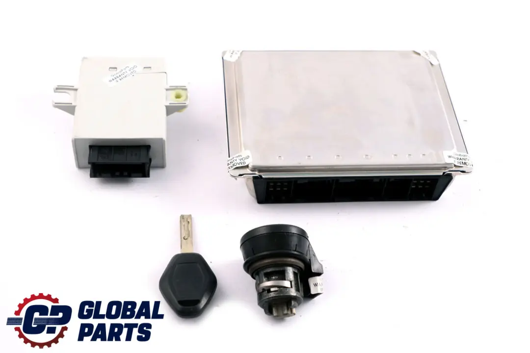 BMW X3 er E83 2.5i M54 192PS ECU Steuergerät 7543157 DME EWS3 + Schlüssel