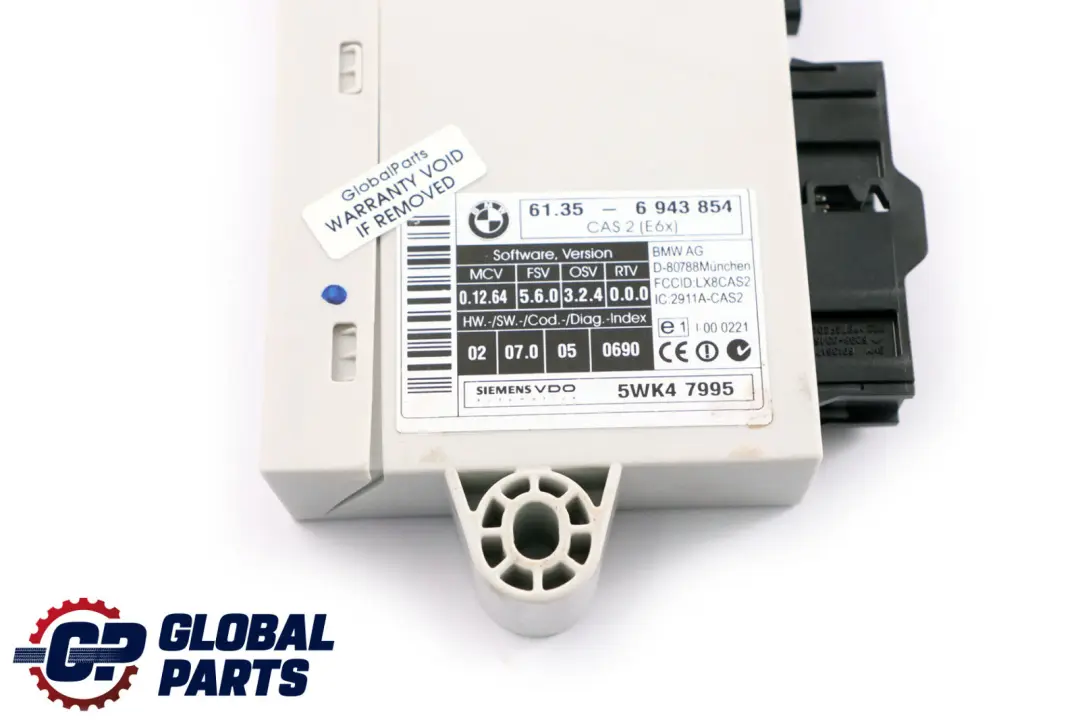 BMW 5 6 er E60 E63 545i 645Ci N62 333PS Steuergerät DME 7544610 + CAS2 Schlüss